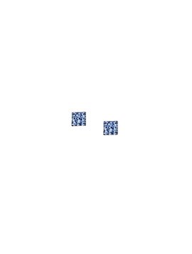 Σκουλαρίκια Τετράγωνα από Ασήμι 925