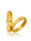 Βέρες Γάμου ΣΤΕΡΓΙΑΔΗΣ από Χρυσό Κ9 σε Κίτρινο Χρώμα