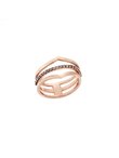 Δαχτυλίδι Χρυσό 14Κ σε Ροζ Χρώμα με Ζιργκόν