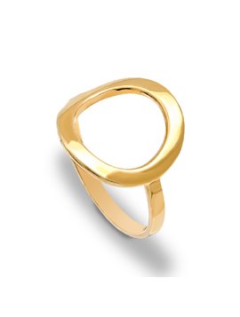 Δαχτυλίδι Χρυσό 14Κ σε Κίτρινο Χρώμα 