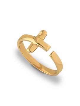 Δαχτυλίδι από Χρυσό Κ14 σε Κίτρινο Χρώμα