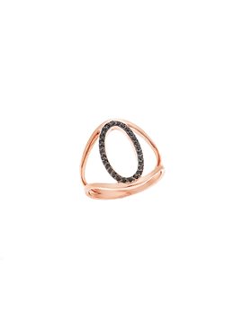 Δαχτυλίδι Χρυσό 9Κ σε Ροζ Χρώμα με Ζιργκόν