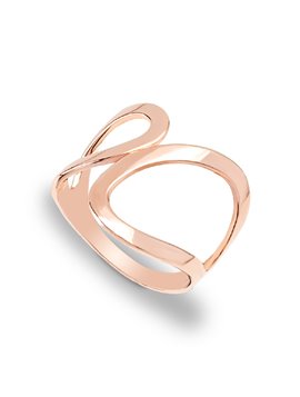 Δαχτυλίδι Χρυσό 9Κ σε Ροζ Χρώμα 