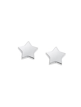 Λευκά Σκουλαρίκια Κ9 Αστέρι