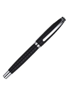 Στυλό ASCOT σε Μαύρο και Ασημί Χρώμα